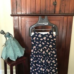 Navy Floral Sundress